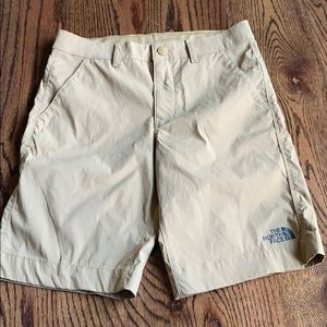 The north face khaki shorts